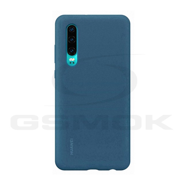 ETUI SILICONE CAR CASE HUAWEI P30 NIEBIESKIE 51992850 ORYGINAŁ