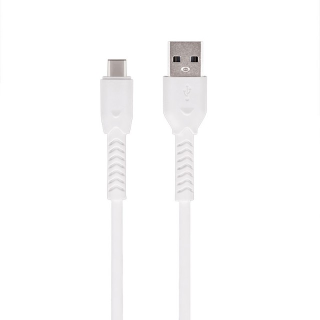 KABEL USB DO USB-C MAXLIFE MXUC-04 BIAŁY 3A 1M