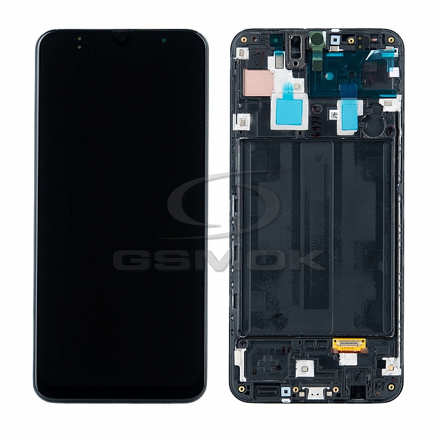 WYŚWIETLACZ LCD DO SAMSUNG A305 GALAXY A30 CZARNY GH82-19202A ORYGINAŁ SERVICE PACK