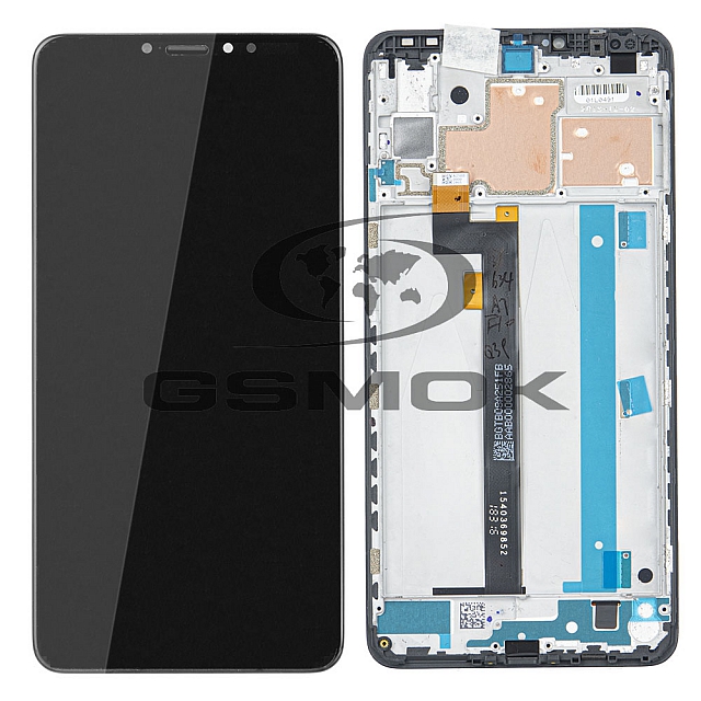 WYŚWIETLACZ LCD DO XIAOMI MI MAX 3 Z RAMKĄ CZARNY 560610042033 ORYGINAŁ SERVICE PACK