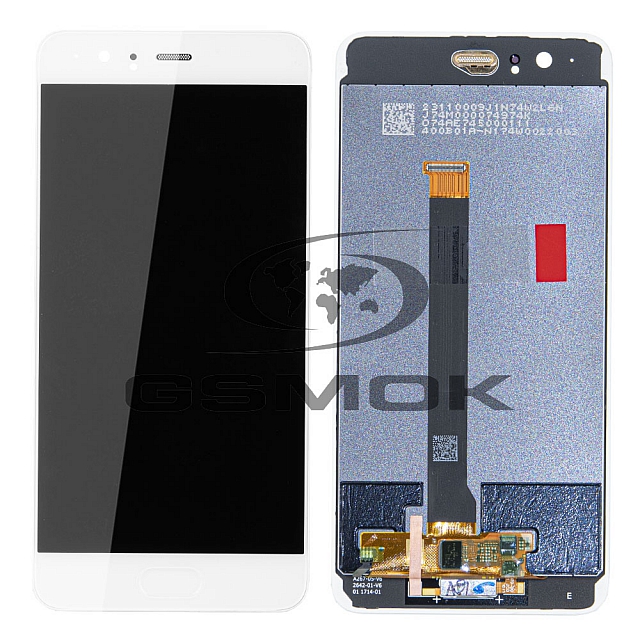 WYŚWIETLACZ LCD DO HUAWEI P10 PLUS VKY-L09 BIAŁY 02351EFX 02351EJU 02351EGC ORYGINAŁ SERVICE PACK