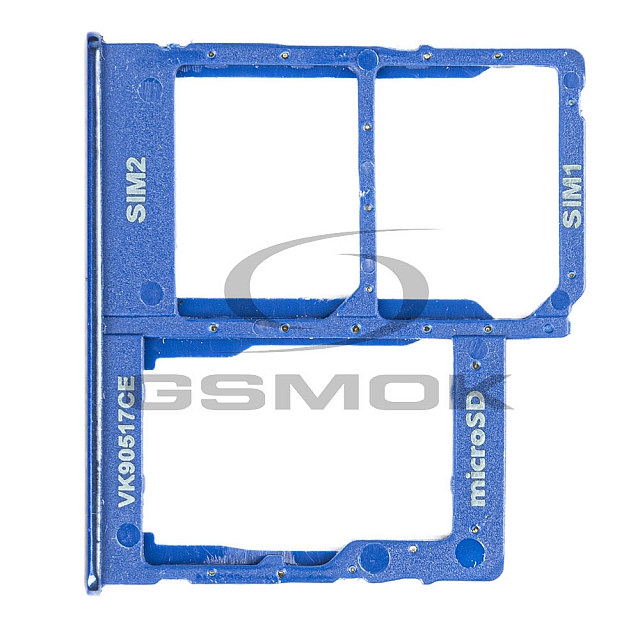 SZUFLADKA KARTY SIM SAMSUNG A405 GALAXY A40 NIEBIESKA