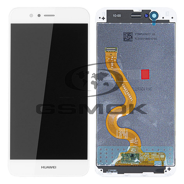 WYŚWIETLACZ LCD DO HUAWEI NOVA 2 PLUS BAC-L21 Z RAMKĄ ZŁOTY 02351KHM ORYGINAŁ SERVICE PACK