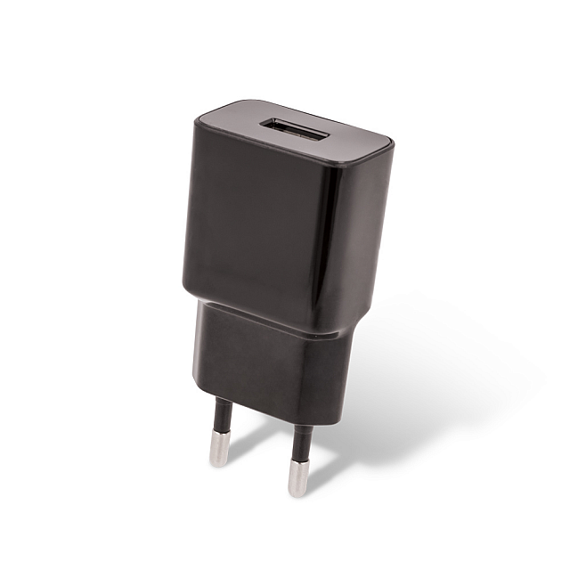 ŁADOWARKA SIECIOWA MAXLIFE USB 2.1A + KABEL MICRO USB MXTC-01 CZARNA