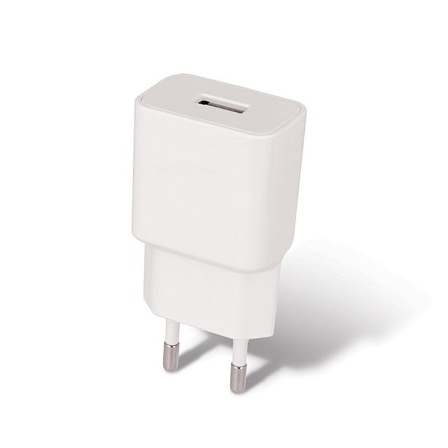 ŁADOWARKA SIECIOWA MAXLIFE 2.1A USB MXTC-01 BIAŁA
