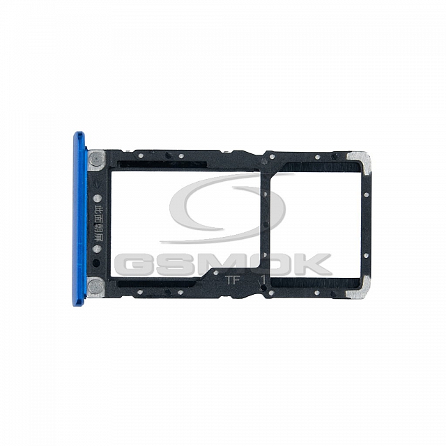 SZUFLADKA KARTY SIM XIAOMI MI 8 LITE NIEBIESKA