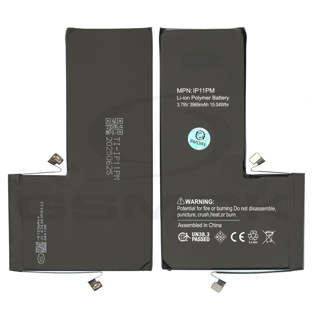 BATERIA DO APPLE IPHONE 11 PRO MAX Z UKŁADEM TI 3969MAH RMORE PREMIUM