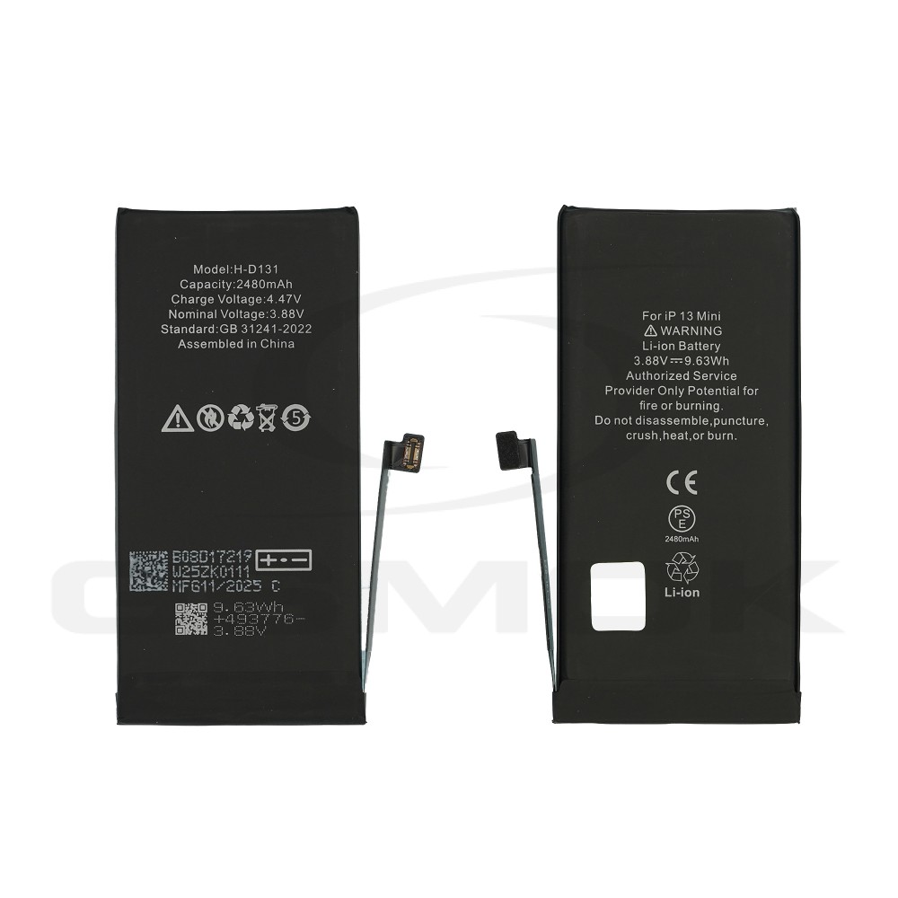 BATERIA DO APPLE IPHONE 13 MINI 2480MAH DIAGNOSABLE