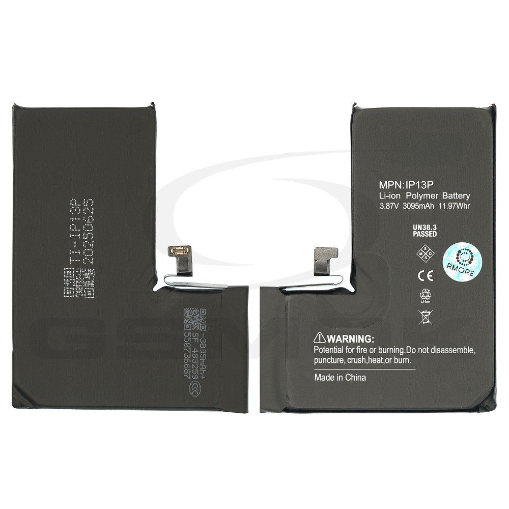 BATERIA DO APPLE IPHONE 13 PRO Z UKŁADEM TI 3095MAH RMORE PREMIUM