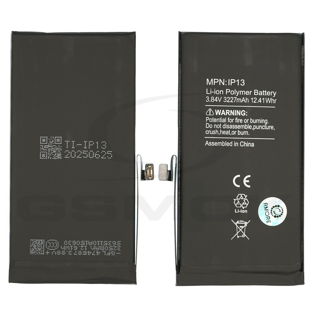 BATERIA DO APPLE IPHONE 13 Z UKŁADEM TI 3227MAH RMORE PREMIUM