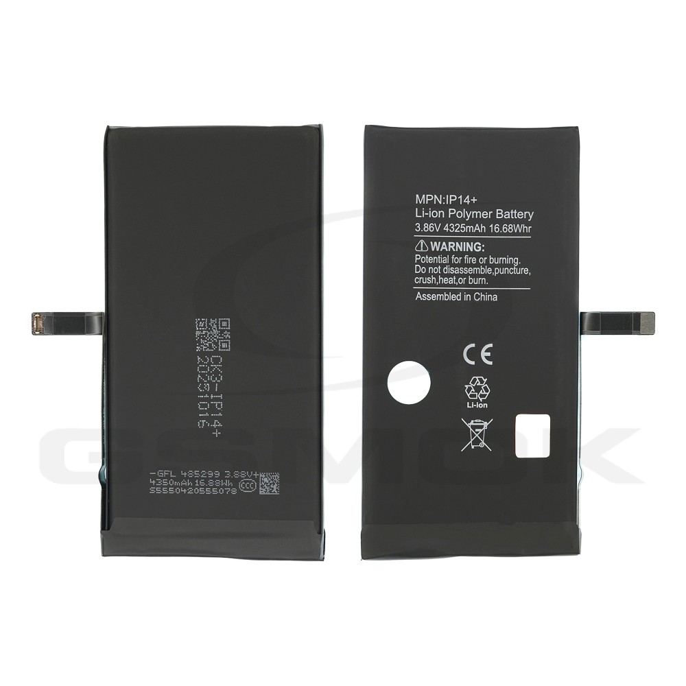 BATERIA DO APPLE IPHONE 14 PLUS 4325MAH DIAGNOSABLE RMORE PREMIUM