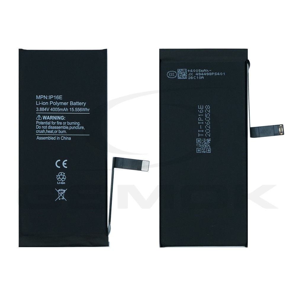 BATERIA DO APPLE IPHONE 16E Z UKŁADEM TI 4005MAH RMORE PREMIUM