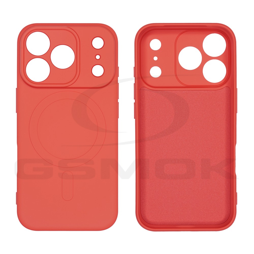 ETUI MERCURY SEMI-SILICON MAGSAFE IPHONE 17 PRO CZERWONY