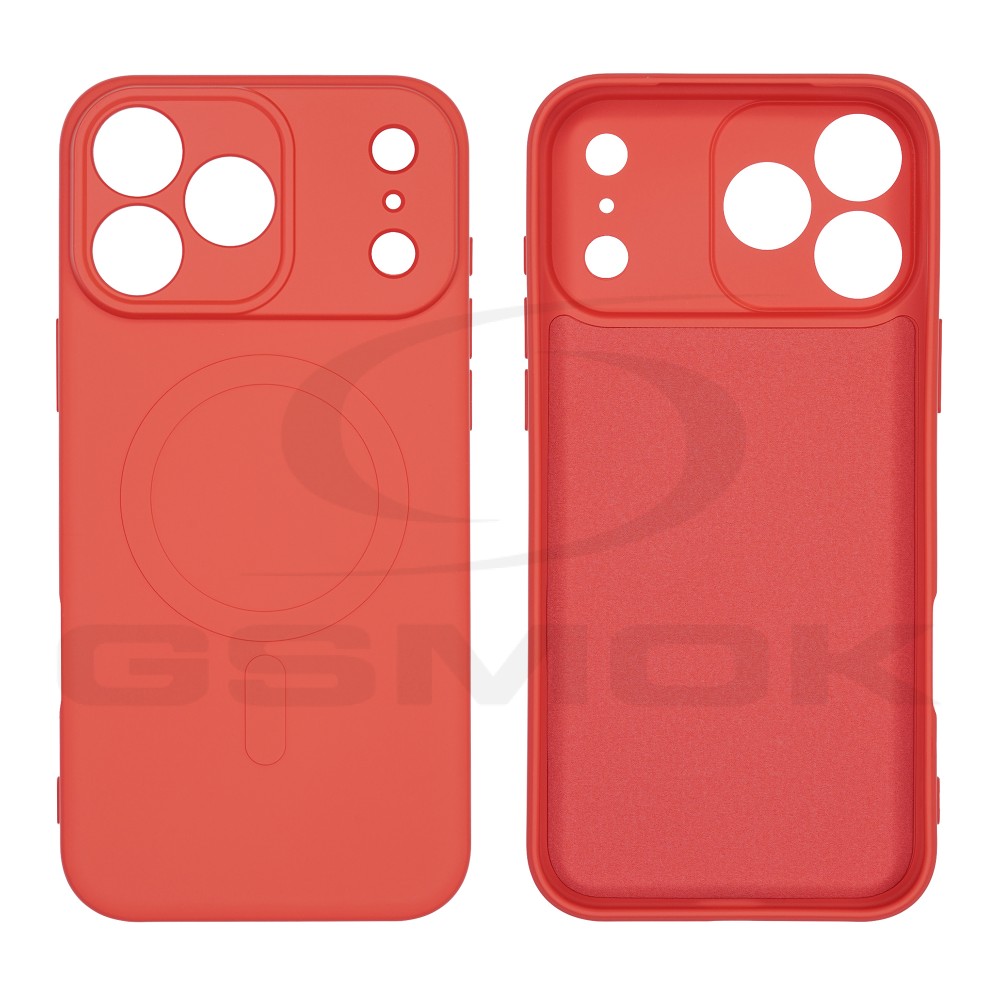 ETUI MERCURY SEMI-SILICON MAGSAFE IPHONE 17 PRO MAX CZERWONY
