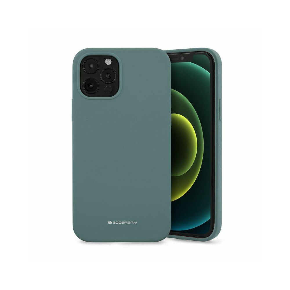 ETUI MERCURY SILICONE SAMSUNG A155 GALAXY A15 5G ZIELONY