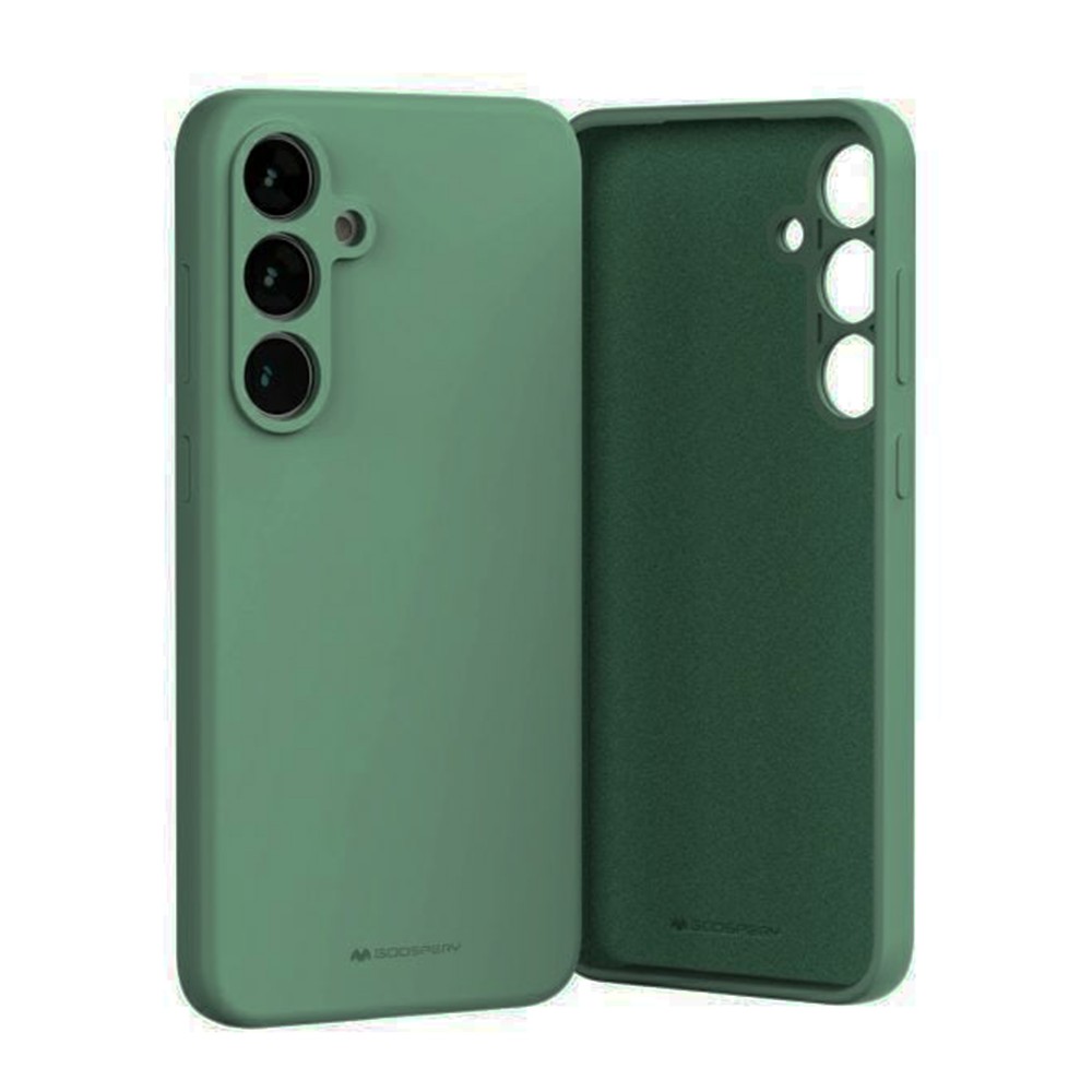 ETUI MERCURY SILICONE SAMSUNG S721 GALAXY S24 FE ZIELONY