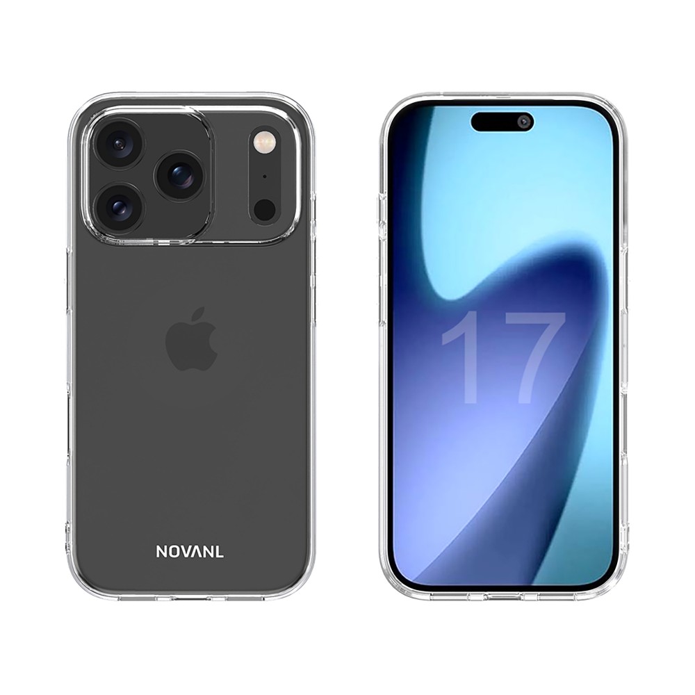 ETUI NOVANL CLEAR CASE IPHONE 17 PRO MAX