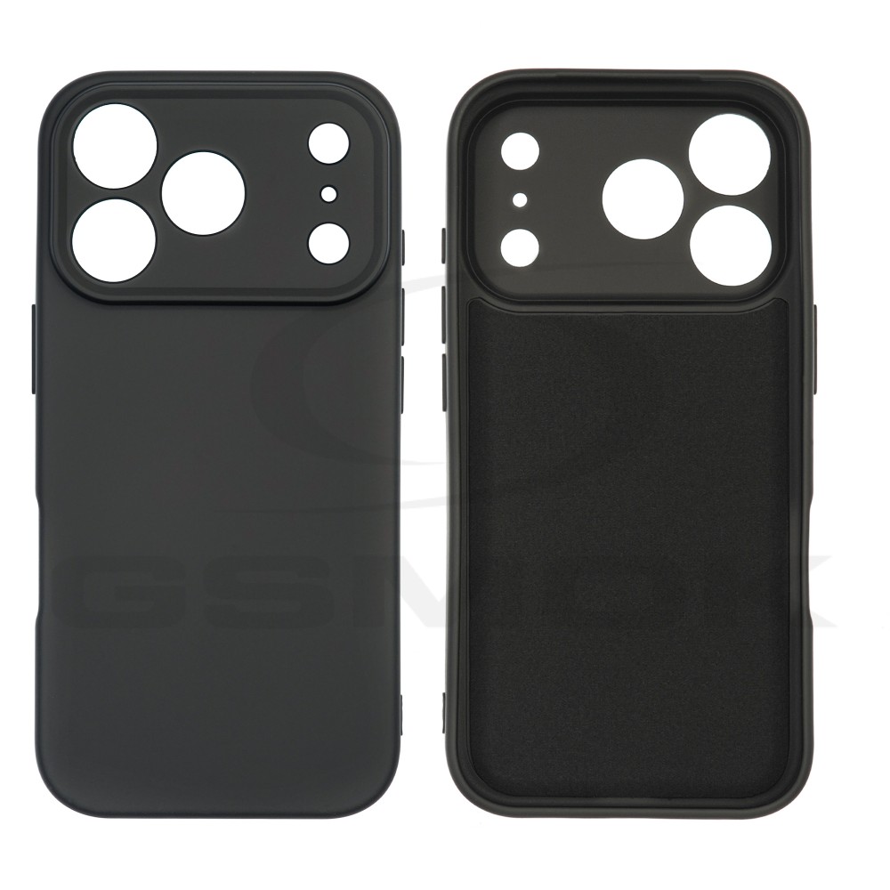 ETUI SILICON CASE CASE IPHONE 17 PRO 6.3 CZARNE