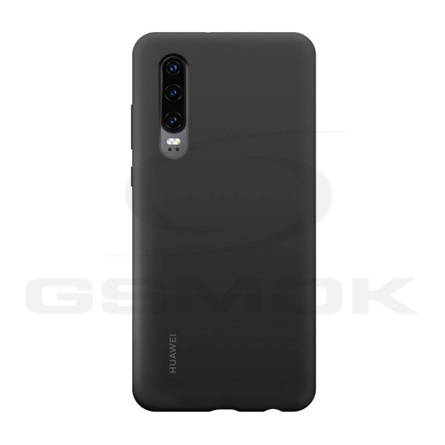 ETUI SILICONE CAR CASE HUAWEI P30 CZARNE 51992844 ORYGINAŁ