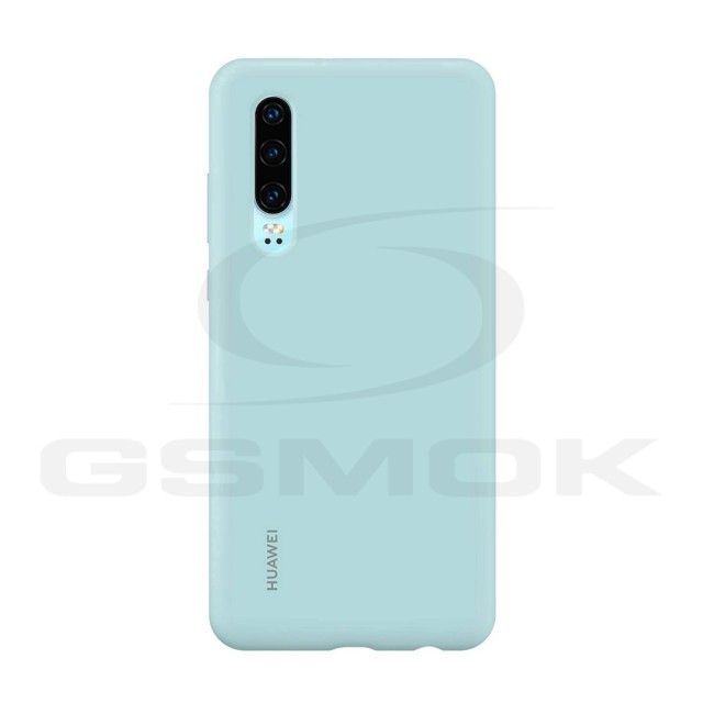 ETUI SILICONE CAR CASE HUAWEI P30 JASNONIEBIESKIE 51992958 ORYGINAŁ