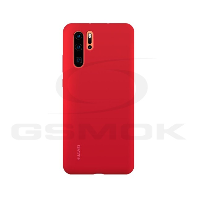 ETUI SILICONE CASE HUAWEI P30 PRO CZERWONE 51992876 ORYGINAŁ