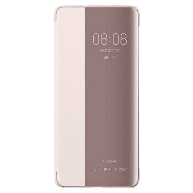 ETUI SMART VIEW FLIP COVER HUAWEI P30 PRO RÓŻOWE 51992884 ORYGINAŁ