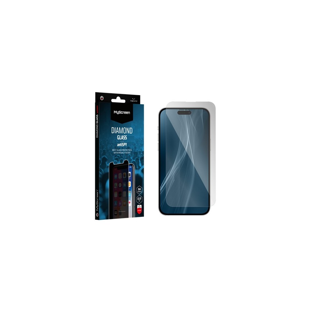 IPHONE 16 PRO MAX / 17 PRO MAX - MYSCREEN DIAMOND GLASS ANTISPY