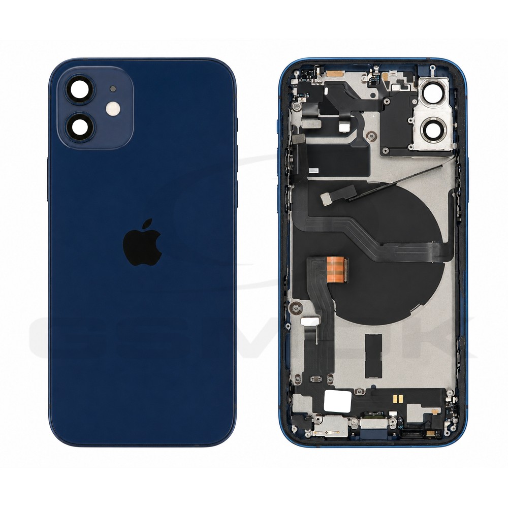KLAPKA BATERII / OBUDOWA APPLE IPHONE 12 NIEBIESKA PULLED GRADE C