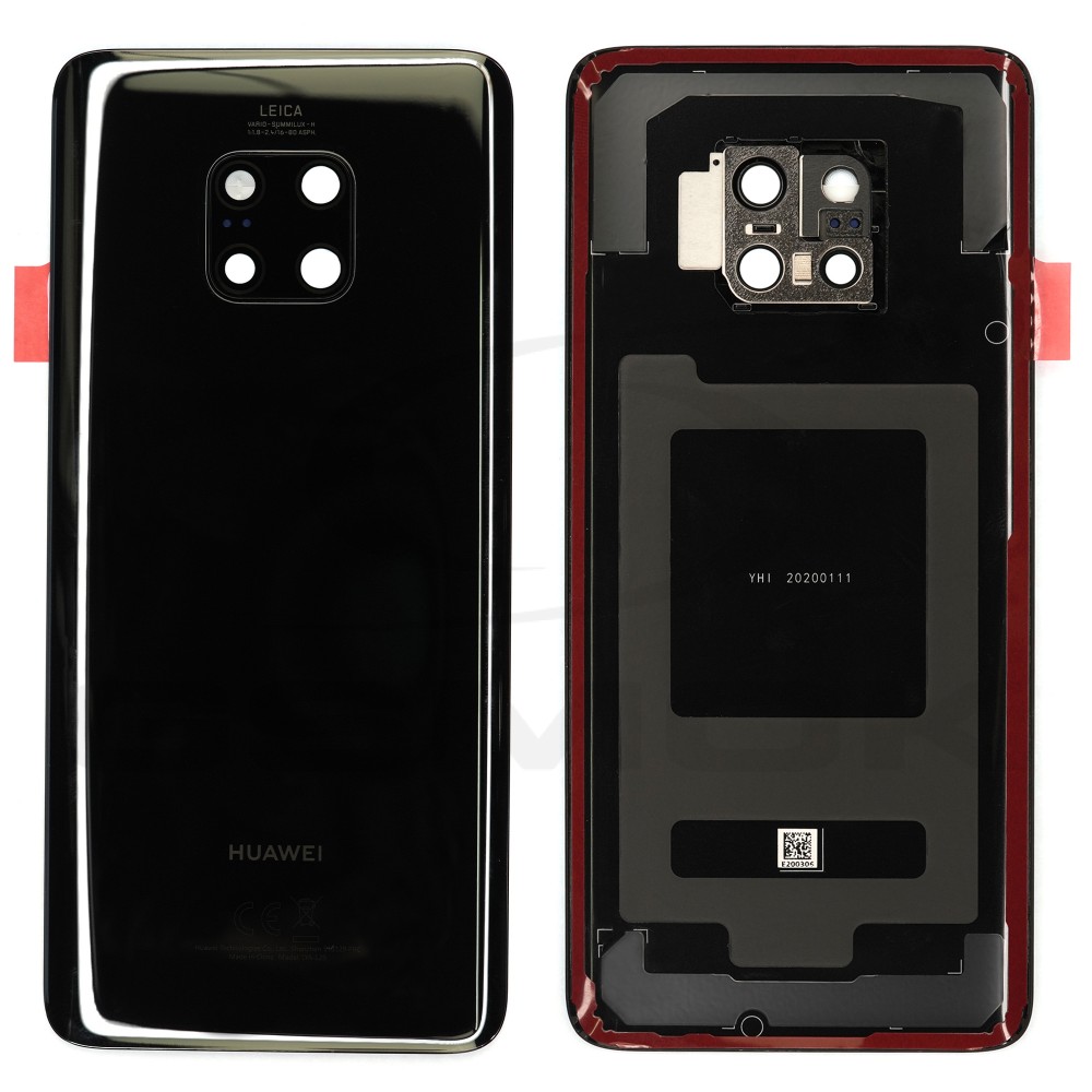 KLAPKA BATERII / OBUDOWA HUAWEI MATE 20 PRO CZARNA 02352GDC 02352GCG ORYGINAŁ SERVICE PACK