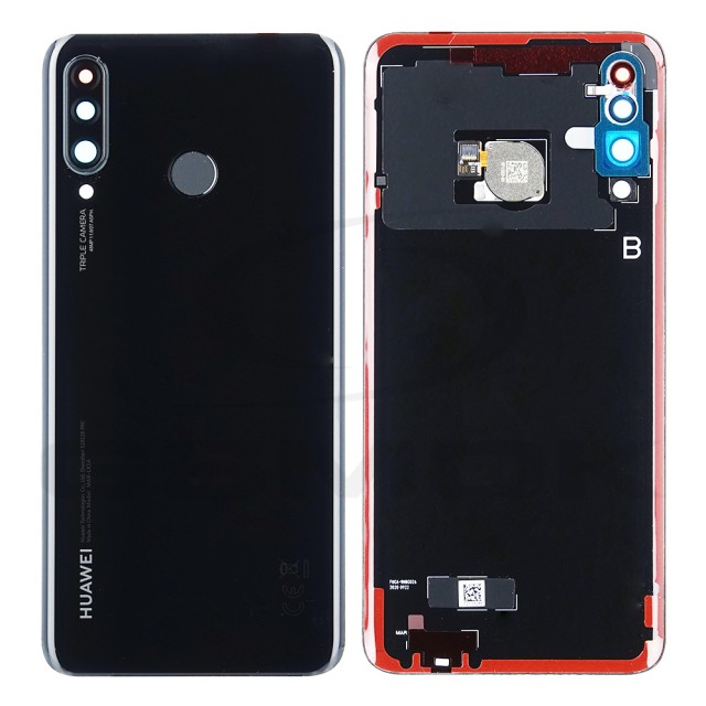 KLAPKA BATERII / OBUDOWA HUAWEI P30 LITE 48MPIX MAR-LX1A CZARNA 02352RPV ORYGINAŁ SERVICE PACK