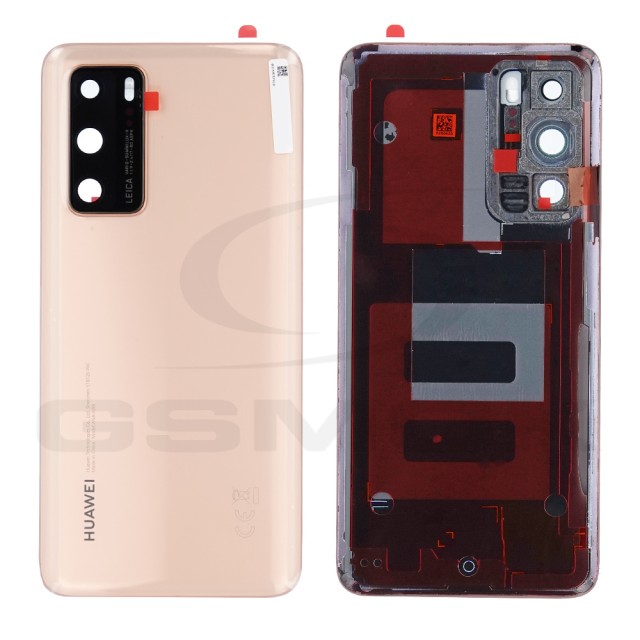 KLAPKA BATERII / OBUDOWA HUAWEI P40 ZŁOTA 02353MGD ORYGINAŁ SERVICE PACK