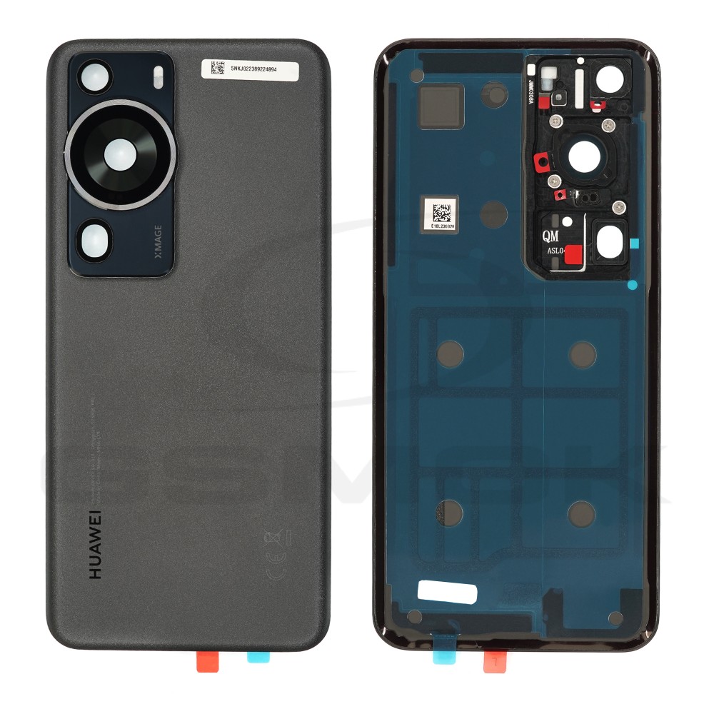 KLAPKA BATERII / OBUDOWA HUAWEI P60 PRO CZARNA 02355NKJ ORYGINAŁ SERVICE PACK