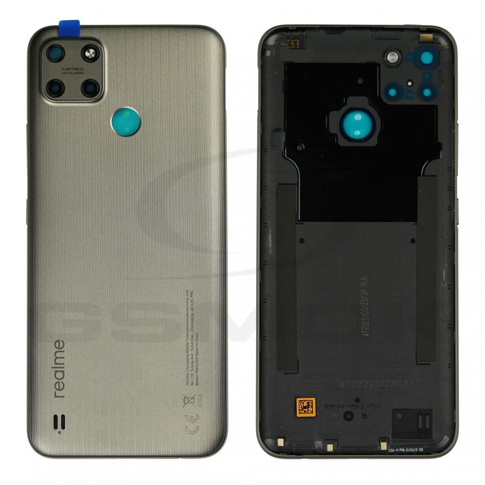 KLAPKA BATERII / OBUDOWA REALME C25 SZARA 4909038 ORYGINAŁ SERVICE PACK