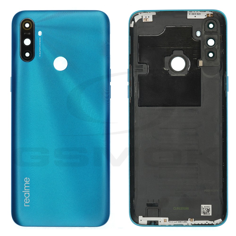 KLAPKA BATERII / OBUDOWA REALME C3 NIEBIESKA 4903912 ORYGINAŁ SERVICE PACK