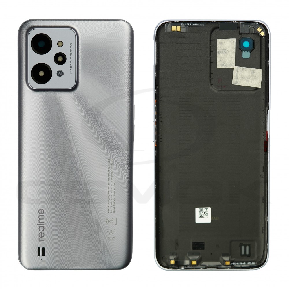 KLAPKA BATERII / OBUDOWA REALME C31 SREBRNA 4140117 4140120 ORYGINAŁ SERVICE PACK