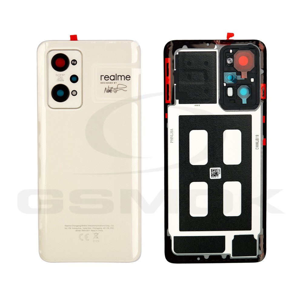 KLAPKA BATERII / OBUDOWA REALME GT 2 BIAŁA 4909393 ORYGINAŁ SERVICE PACK