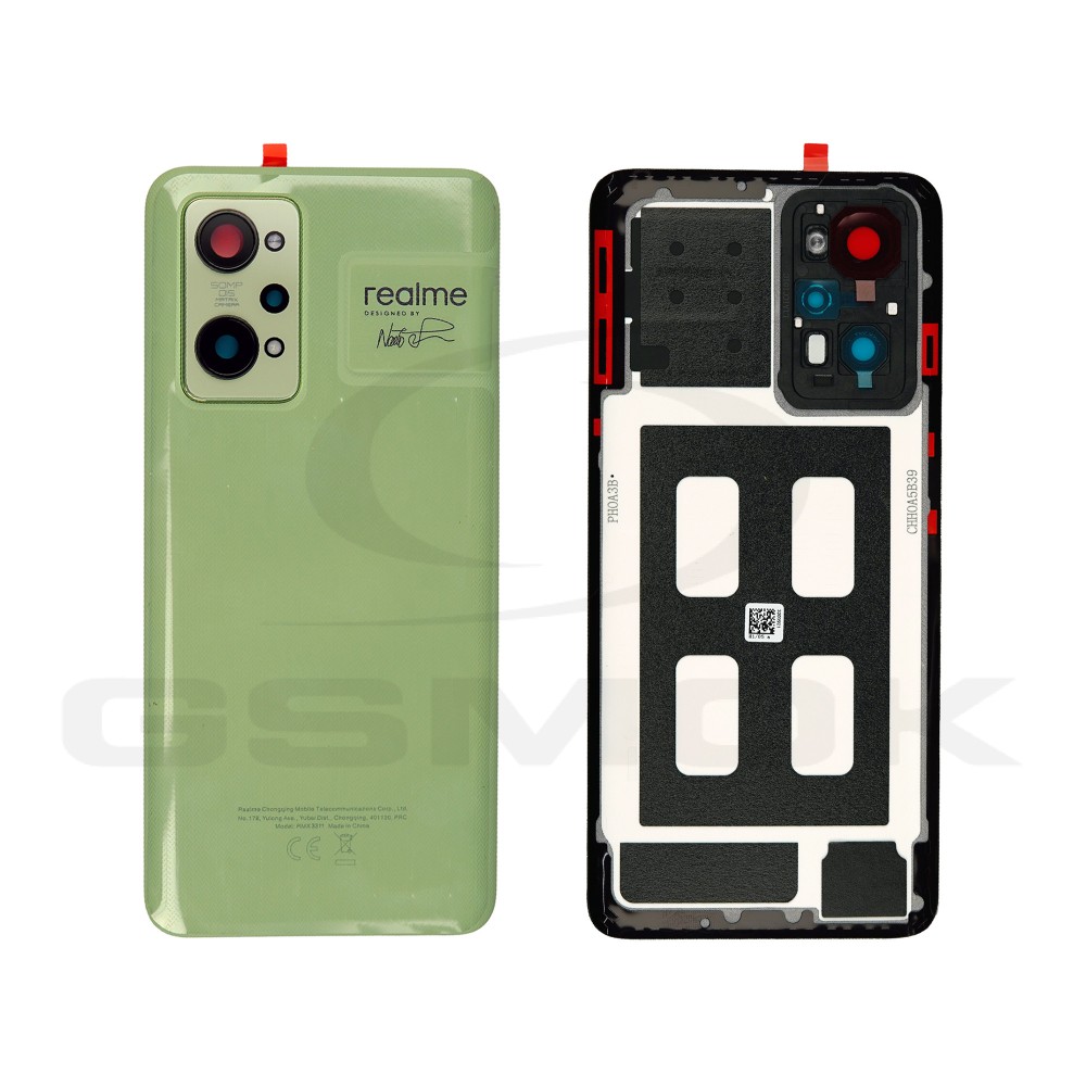 KLAPKA BATERII / OBUDOWA REALME GT 2 ZIELONA 4909394 ORYGINAŁ SERVICE PACK