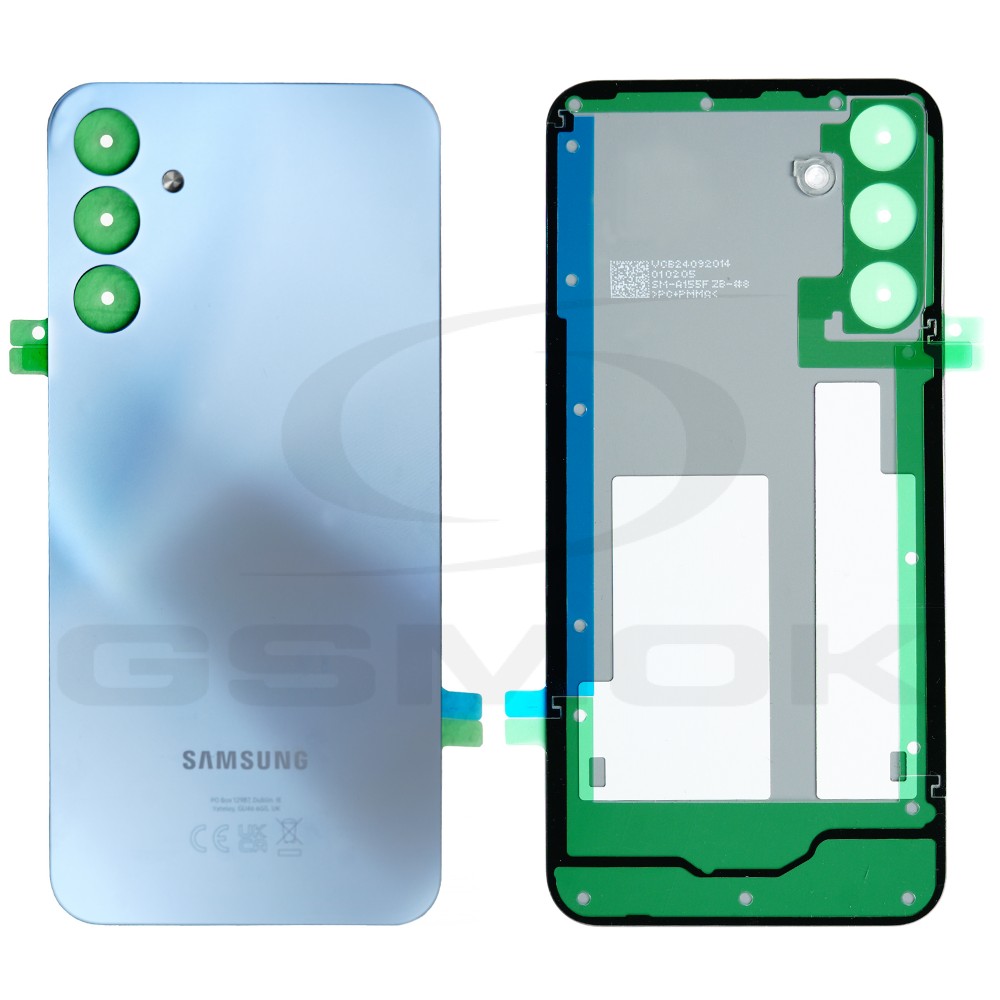 KLAPKA BATERII OBUDOWA SAMSUNG A155 GALAXY A15 4G NIEBIESKA GH82-33492H ORYGINAŁ SERVICE PACK
