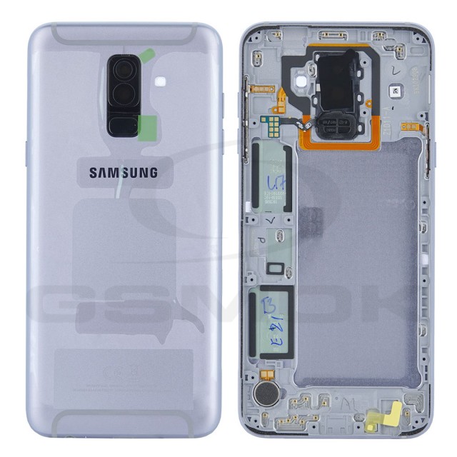 KLAPKA BATERII / OBUDOWA SAMSUNG A605 GALAXY A6 PLUS 2018 DUOS FIOLETOWA GH82-16428B GH82-16431B ORYGINAŁ SERVICE PACK