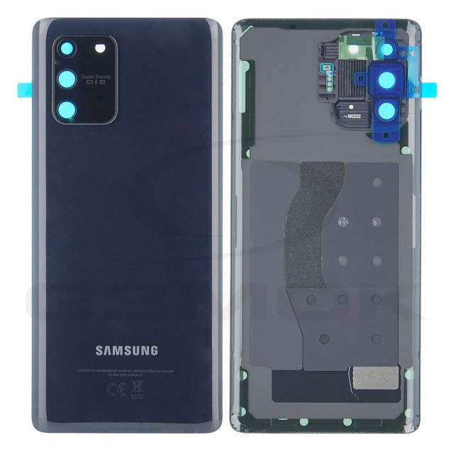 KLAPKA BATERII / OBUDOWA SAMSUNG G770 GALAXY S10 LITE CZARNA GH82-21670A ORYGINAŁ SERVICE PACK