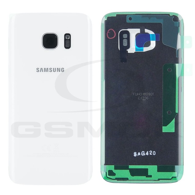KLAPKA BATERII / OBUDOWA SAMSUNG G930 GALAXY S7 BIAŁA GH82-11384D ORYGINAŁ SERVICE PACK