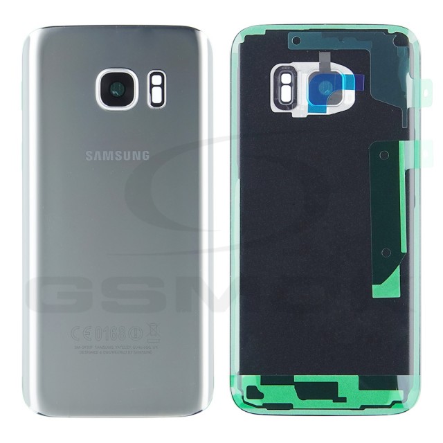 KLAPKA BATERII / OBUDOWA SAMSUNG G930 GALAXY S7 SREBRNA GH82-11384B ORYGINAŁ SERVICE PACK