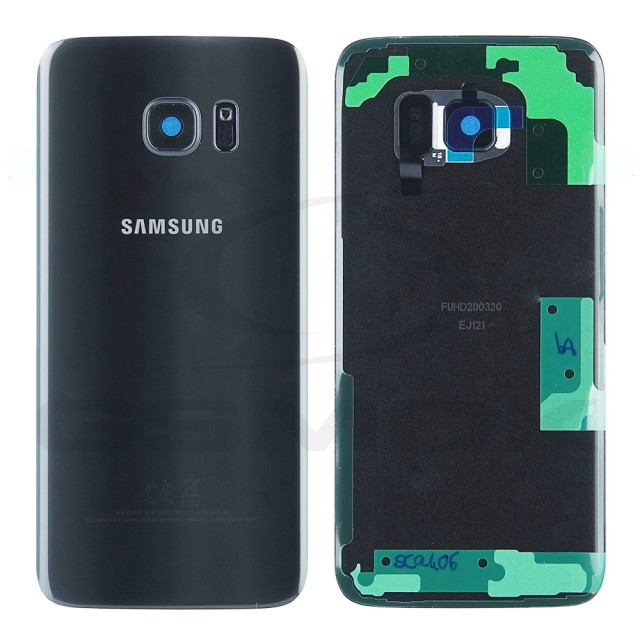KLAPKA BATERII / OBUDOWA SAMSUNG G935 GALAXY S7 EDGE CZARNA GH82-11346A ORYGINAŁ SERVICE PACK