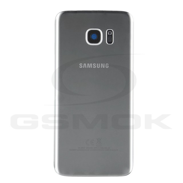 KLAPKA BATERII / OBUDOWA SAMSUNG G935 GALAXY S7 EDGE SREBRNA GH82-11346B ORYGINAŁ SERVICE PACK