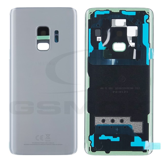 KLAPKA BATERII / OBUDOWA SAMSUNG G960 GALAXY S9 DUOS SZARA GH82-15875C ORYGINAŁ SERVICE PACK