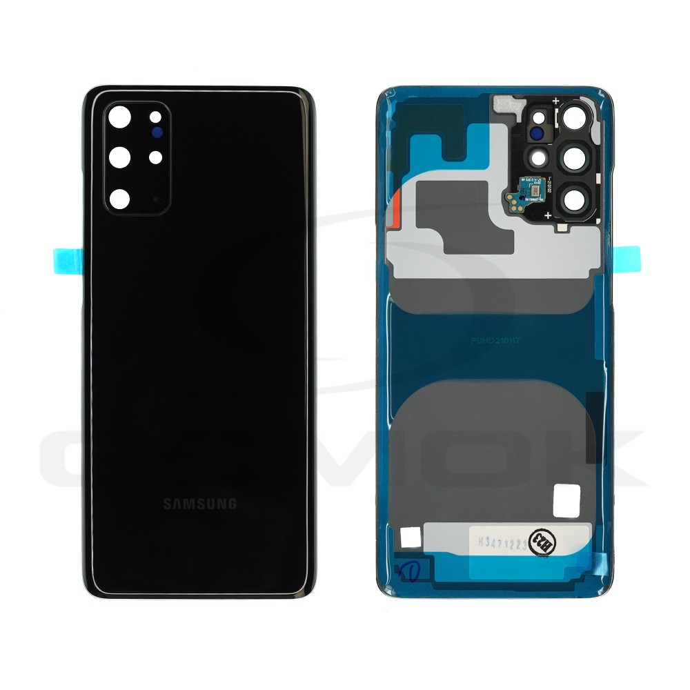 KLAPKA BATERII / OBUDOWA SAMSUNG G985 G986 GALAXY S20 PLUS CZARNA GH82-21634A GH82-22032A GH82-27287A GH97-24212A ORYGINAŁ SERVICE PACK