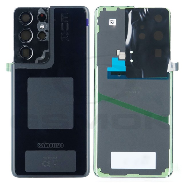 KLAPKA BATERII / OBUDOWA SAMSUNG G998 GALAXY S21 ULTRA CZARNA GH82-24499A GH82-27283A GH82-24513A ORYGINAŁ SERVICE PACK