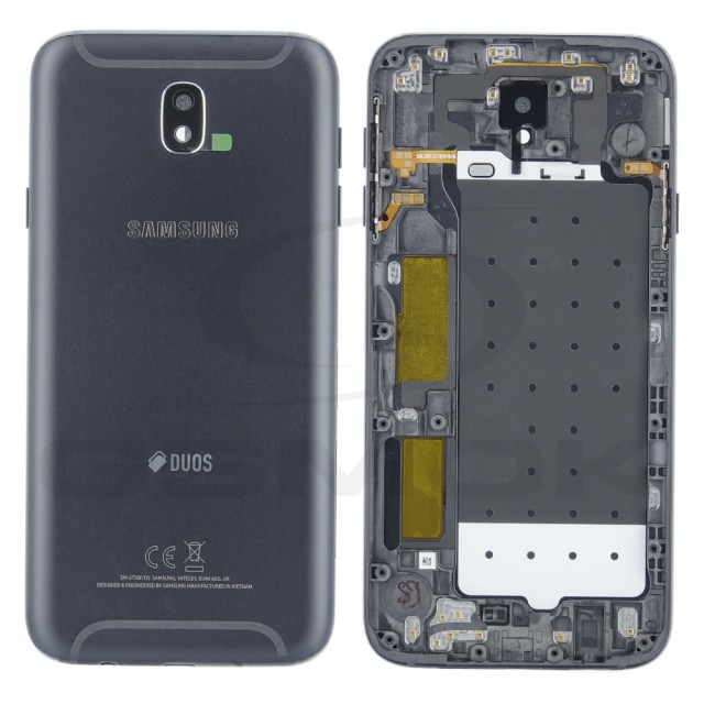 KLAPKA BATERII / OBUDOWA SAMSUNG J730 GALAXY J7 2017 CZARNA GH82-14448A ORYGINAŁ SERVICE PACK