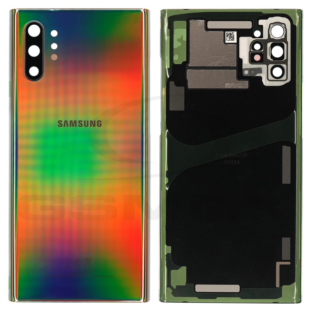 KLAPKA BATERII / OBUDOWA SAMSUNG N976 GALAXY NOTE 10 PLUS 5G AURA GLOW GH82-20614C ORYGINAŁ SERVICE PACK