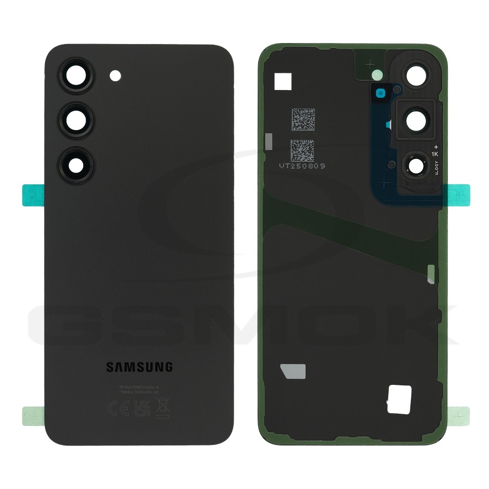 KLAPKA BATERII OBUDOWA SAMSUNG S911 GALAXY S23 CZARNA GH82-30393A ORYGINAŁ SERVICE PACK